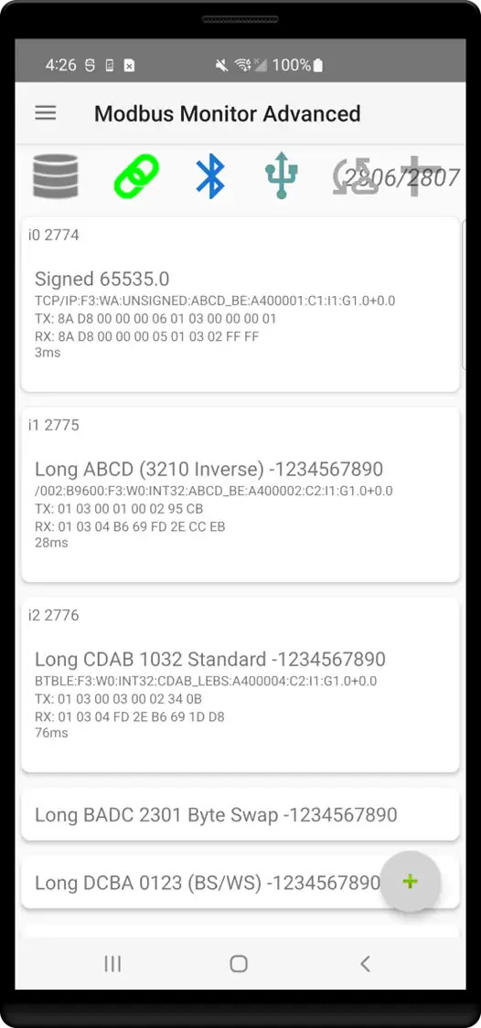 Modbus Client Mode Operation