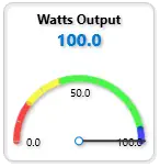 Dial Guage 180 degree sweep